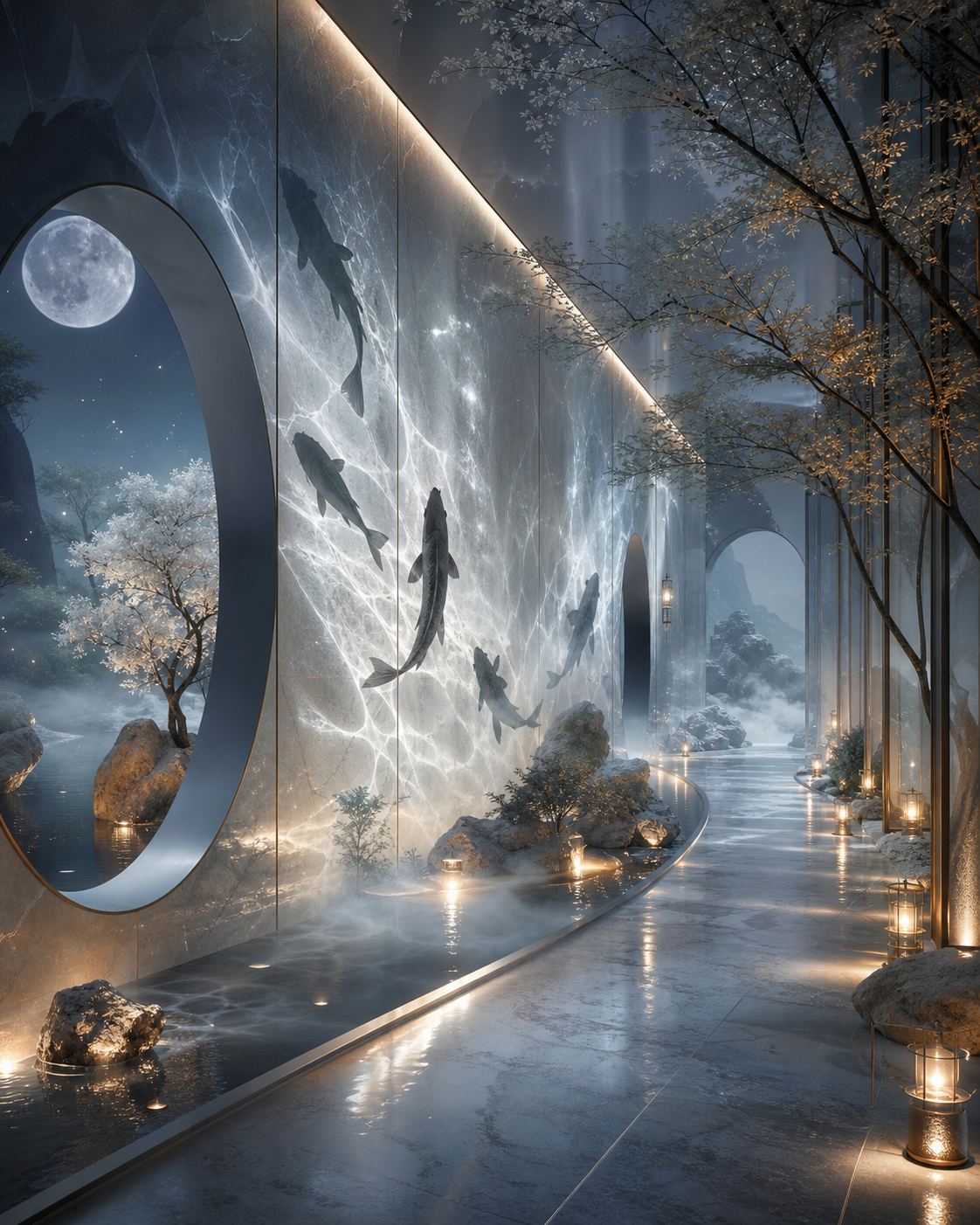 Moon Garden Corridor